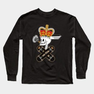 van King - King Royal Skull - The Streets Are My Kingdom Long Sleeve T-Shirt